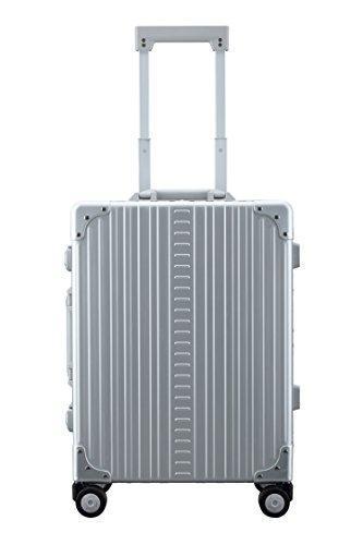 Aleon 21" Carry-On Aluminum Hardside Luggage (Platinum) Silver