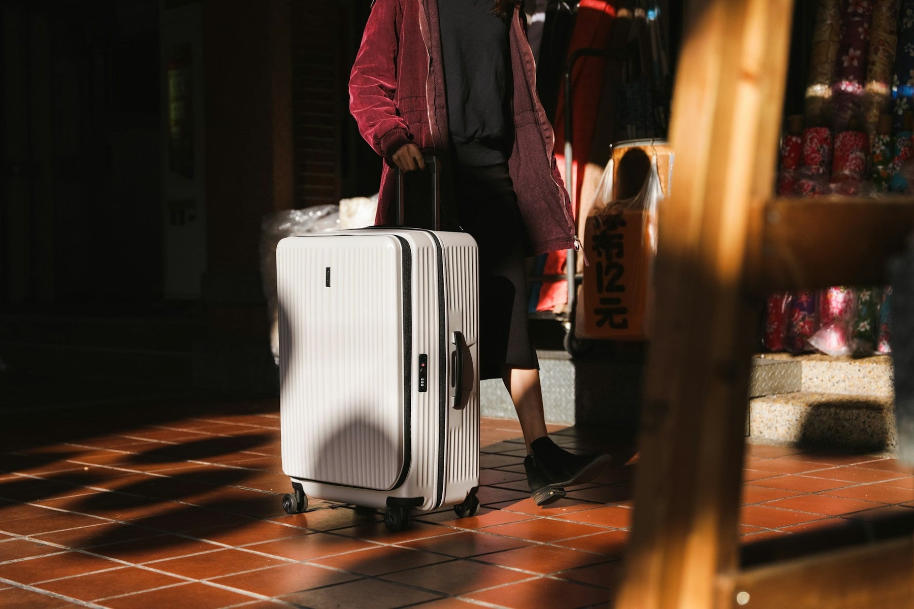 Expandable Carry-On Suitcase