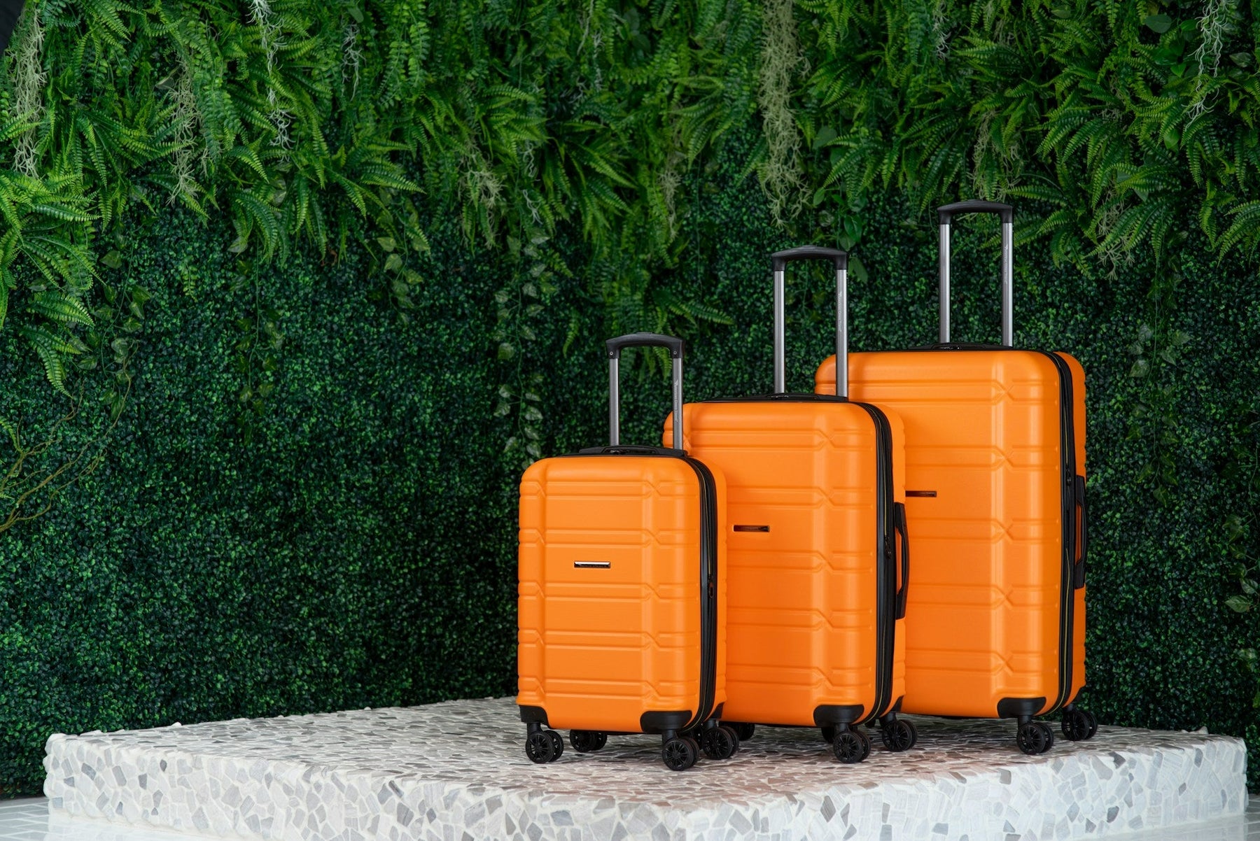 family travel luggage