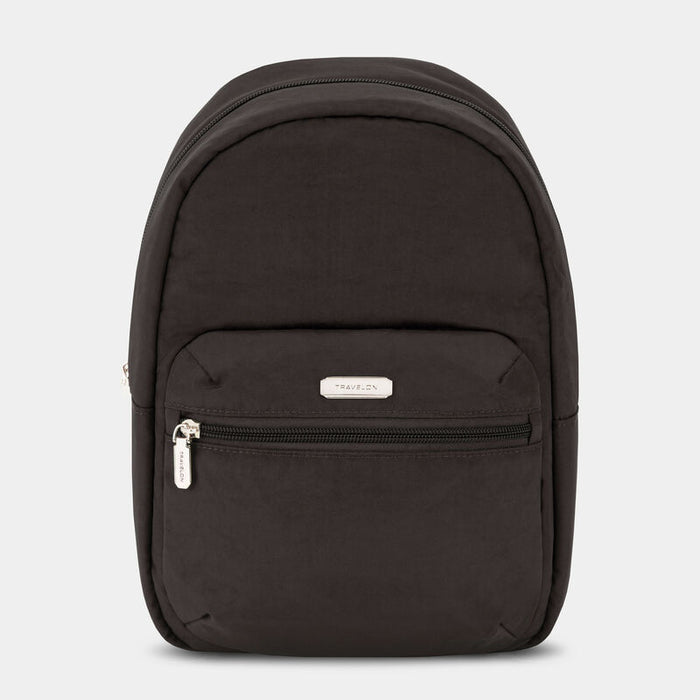 anti theft rfid mini backpack Pacsafe CX Anti-Theft Rooten's Travel & Adventure locking compartments Anti-Theft Essentials Small Backpack