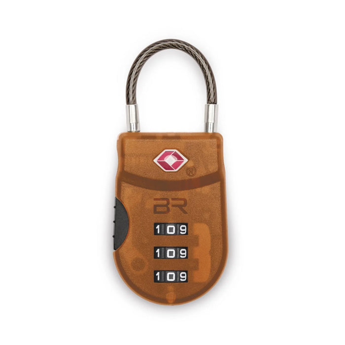 TSA Cable Luggage Lock (Plastic)