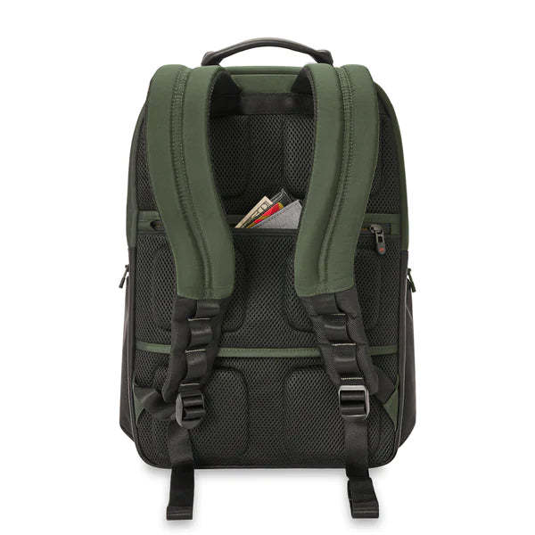 army green tumi backpack HTA MEDIUM WIDEMOUTH BACKPACK