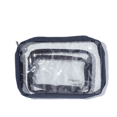 Baggallini Clear Travel Pouches