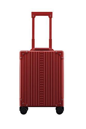 Aleon 20" Vertical Carry-On Aluminum Hardside Luggage Or Business Briefcase (Ruby) Red