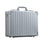 Aleon 17" Business Attache Aluminum Hardside Business Briefcase (Platinum) Sliver
