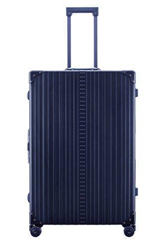 Aleon 32" Macro Traveler Aluminum Hardside Checked Luggage (Sapphire) Blue